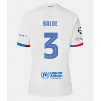 Barcelona Alejandro Balde #3 Gostujuci Dres 2023-24 Kratak Rukav